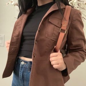 Black sleeveless mock neck